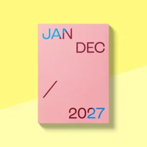 MISHMASH - 2027 Planner - Dusty Pink / Time-Block