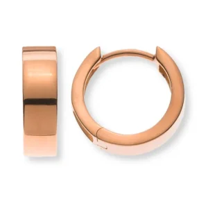 Creolen Rotgold 750 U-Profil 13mm