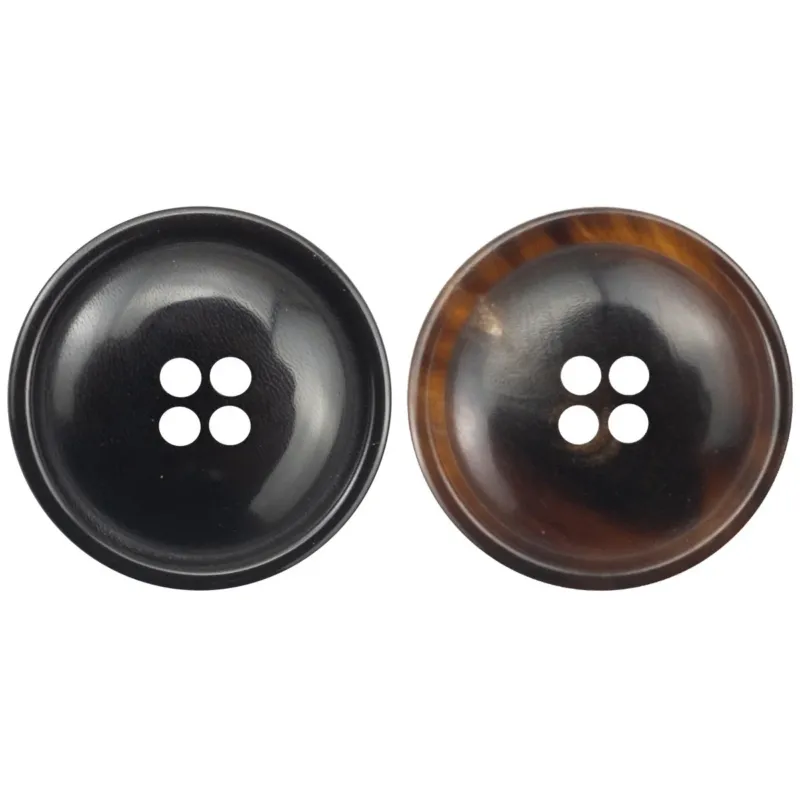 Natural Real Horn Round Buttons for Chinese Tang Suit 10pcs