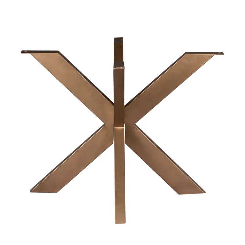 Tischbein – Metall Konstruktion, Runde Form, Matrix Design – Matrix | Starfurn