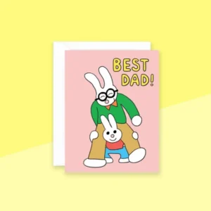 WRAP - Greeting card - Best Dad!