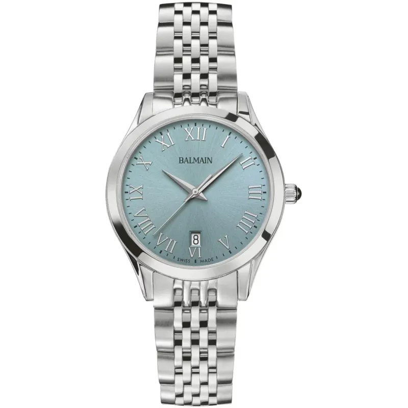 Balmain Classic R Lady 34mm Beige Silber – B4311.31.92