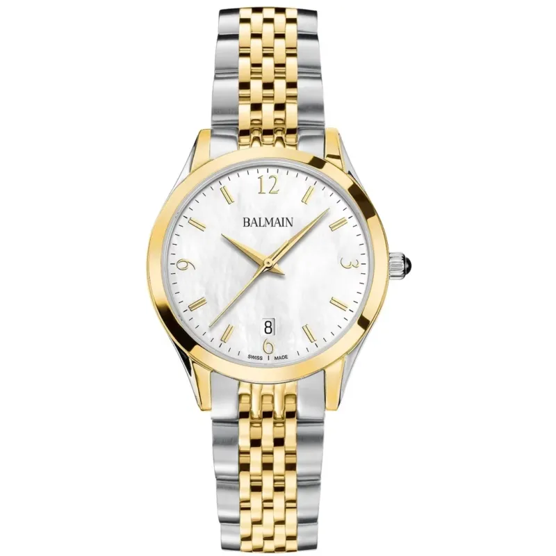 Balmain Classic R Lady 34mm Perlmutt Bicolor – B4312.31.84