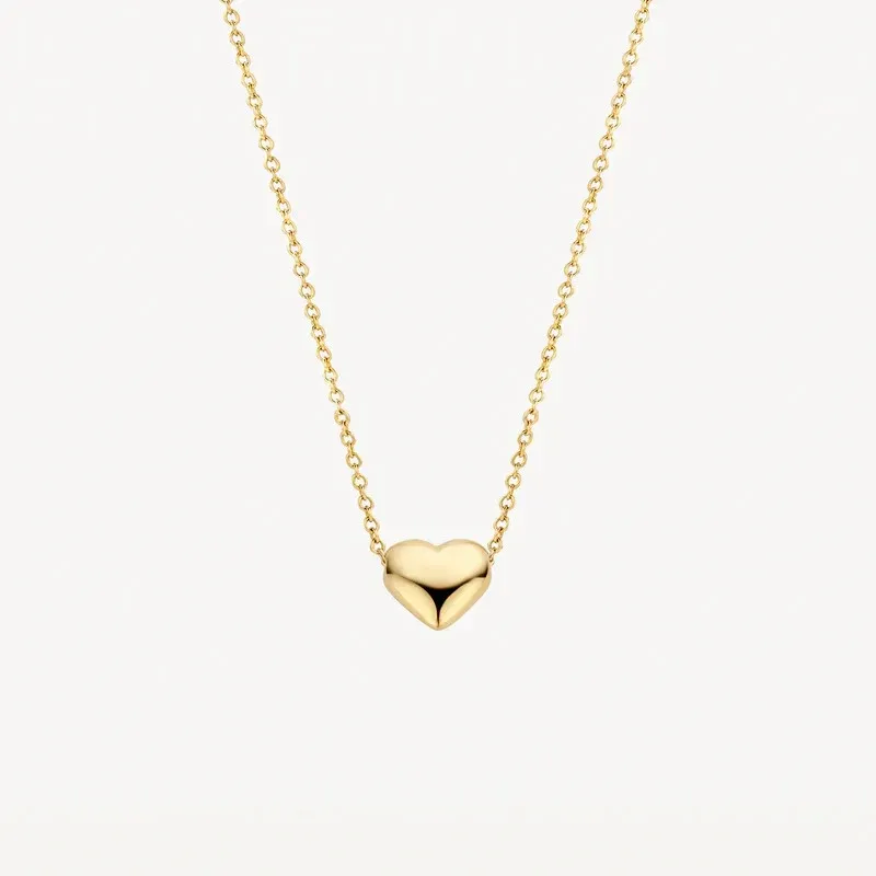 Blush Halskette aus 14 Karat Gold mit Herzanhänger - 3062YGO