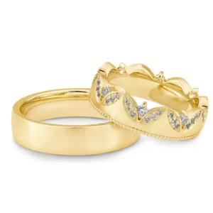 Breuning Trauringe Phoenix mit Diamanten - 48/06704 - 48/06703