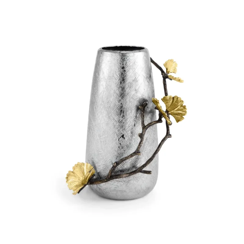 Butterfly Ginkgo Vase - Small by Michael Aram - |VESIMI Design| Luxury Bathrooms and Home Decor