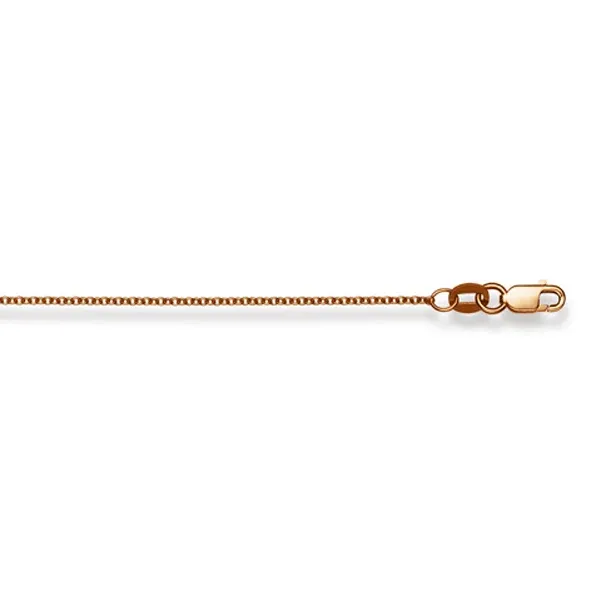 Collier Anker Rund Rotgold 750 | 1.3 mm