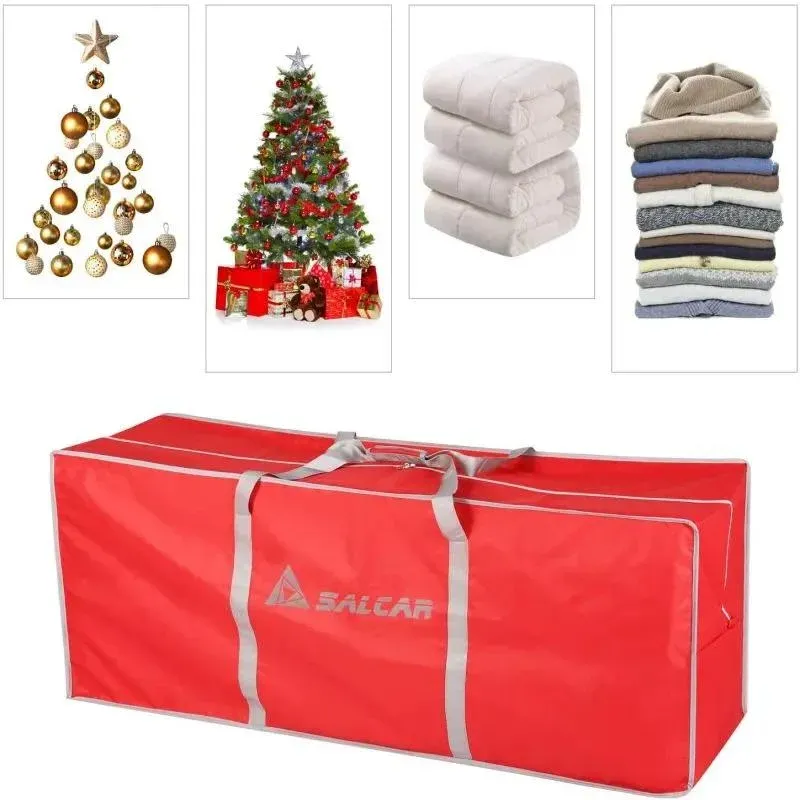 Salcar große Weihnachtsbaum Aufbewahrungstasche, 150 * 50 * 60 cm Übergroße Reisetasche, Aufbewahrungstasche Salcar