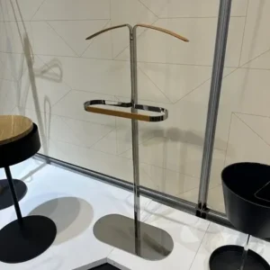 Herrendiener verchromt, Herrendiener Silber