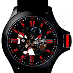 Residence Automatik Uhr Schwarz Kautschuk – AS 9114 C
