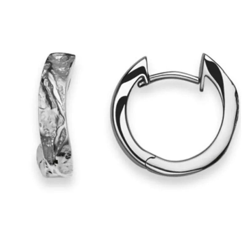 Scharnier-Creolen aus Silber 925 - 6264.04599/1600