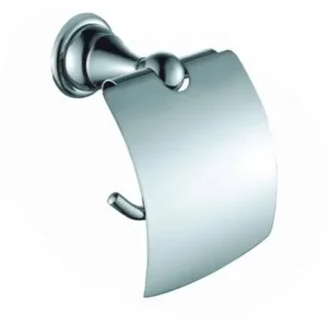 Sole Chrome Toilet Paper Holder - |VESIMI Design| Luxury and Rustic bathrooms online