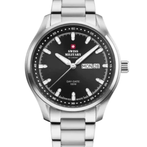 Swiss Military Schwarz Herrenuhr - SM34116.01