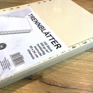 Trennblätter 100 chamois 200g RC
